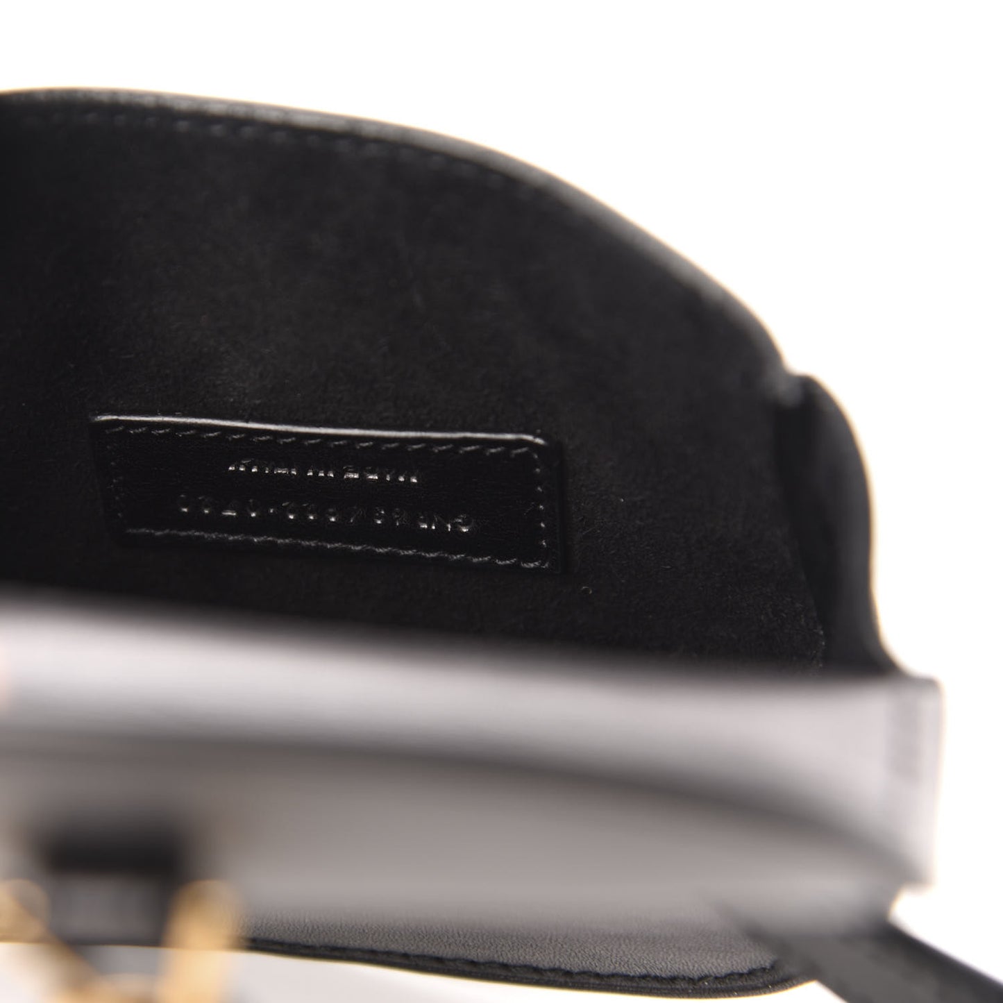Smooth Calfskin Mini Classic Monogram Kaia Belt Black