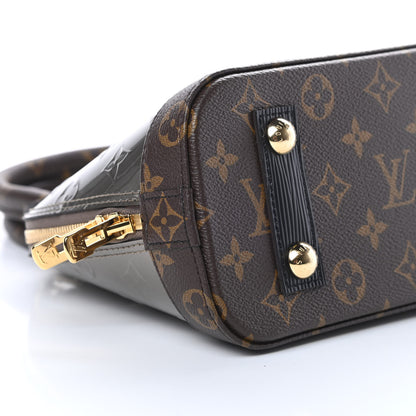 Louis Vuitton Vernis Epi Monogram Alma BB Champagne Metallise 9 of 10