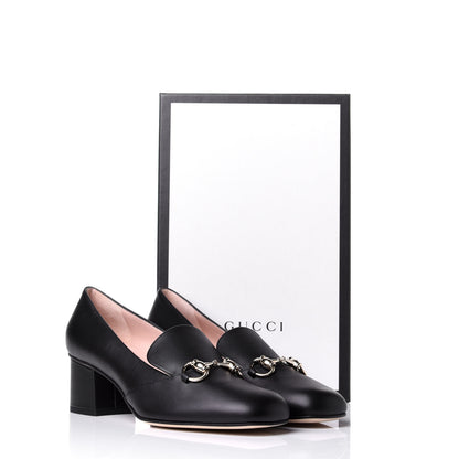 Gucci Calfskin Horsebit Loafers 38.5 Black 10 of 10