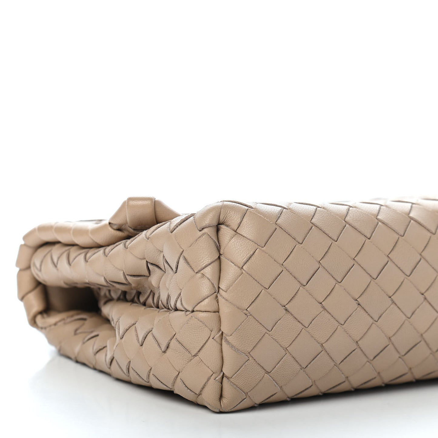 Nappa Intrecciato Baby Olimpia Shoulder Bag Mink