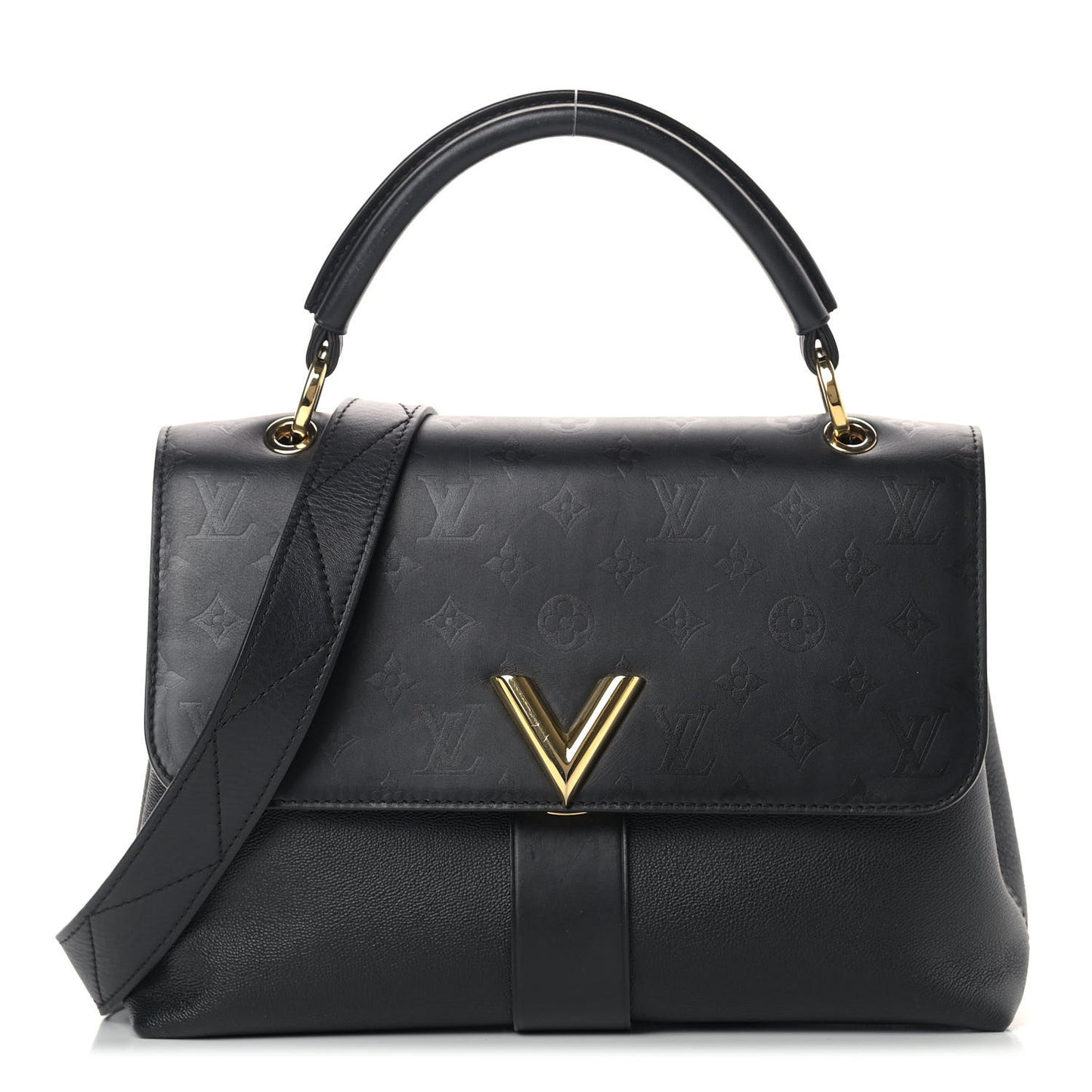 Calfskin Monogram Very One Handle Black