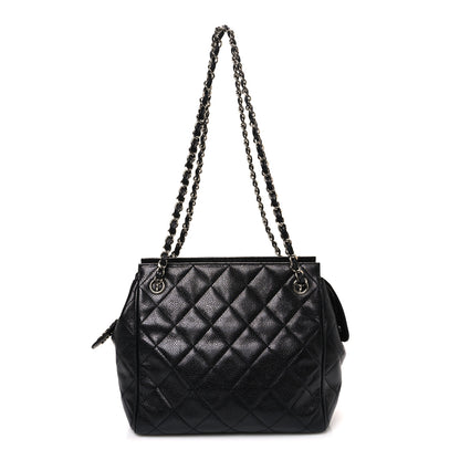 Chanel Caviar Quilted Shoulder Bag Black 1 of 12