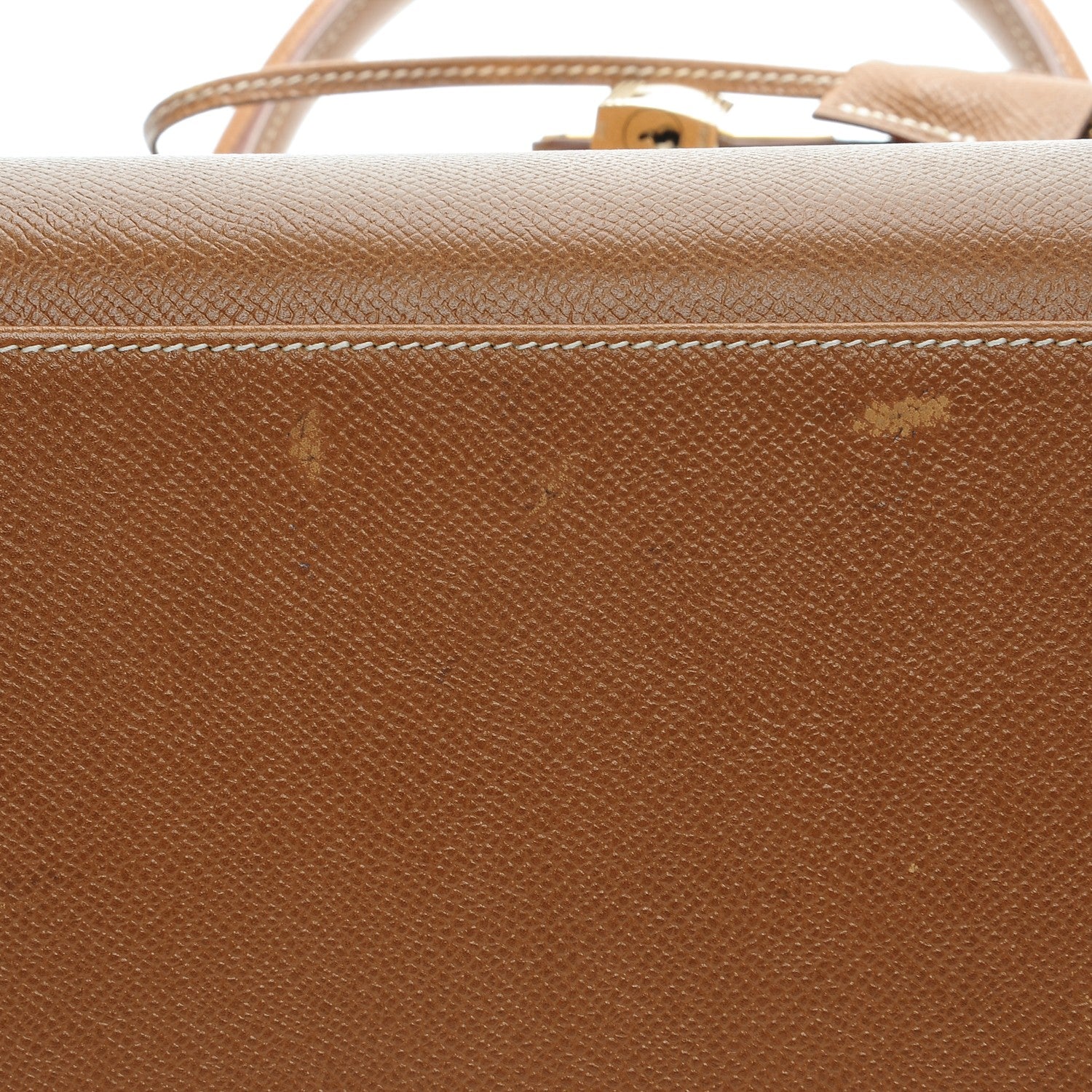 Hermes Courchevel Kelly Sellier 35 Gold 29 of 35