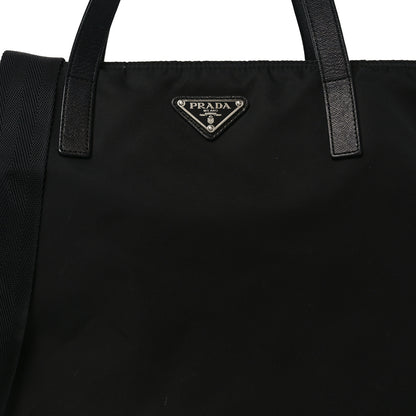 Prada Tessuto Nylon Tote Black 5 of 10
