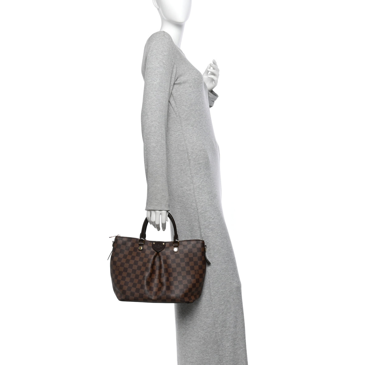 Louis Vuitton Damier Ebene Siena MM 2 of 11