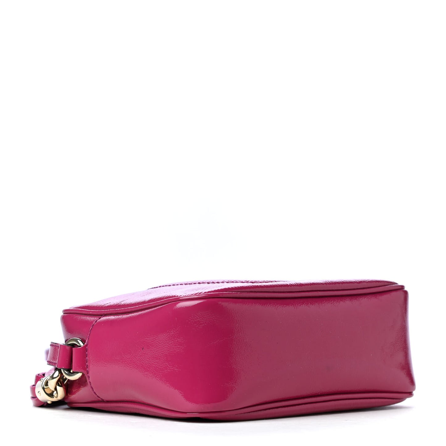 Soft Patent Small Soho Disco Bag Bright Bougainvillea
