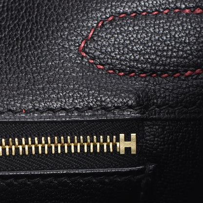 Hermes Taurillon Clemence Birkin 30 Rouge Grenat 16 of 28