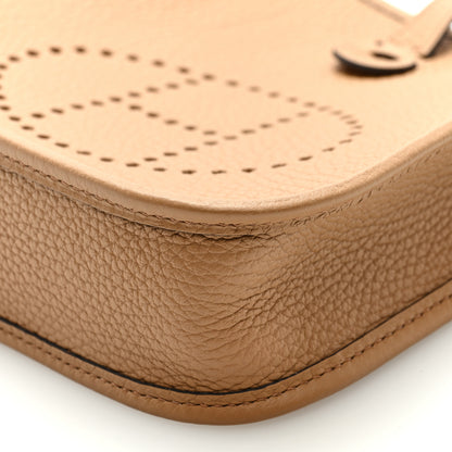 Hermes Taurillon Clemence Maxi Quadrille Evelyne TPM Chai Bleu Rouge H Bleu Saphir 8 of 9