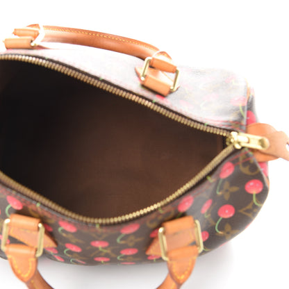 Louis Vuitton Monogram Cerises Speedy 25 5 of 16