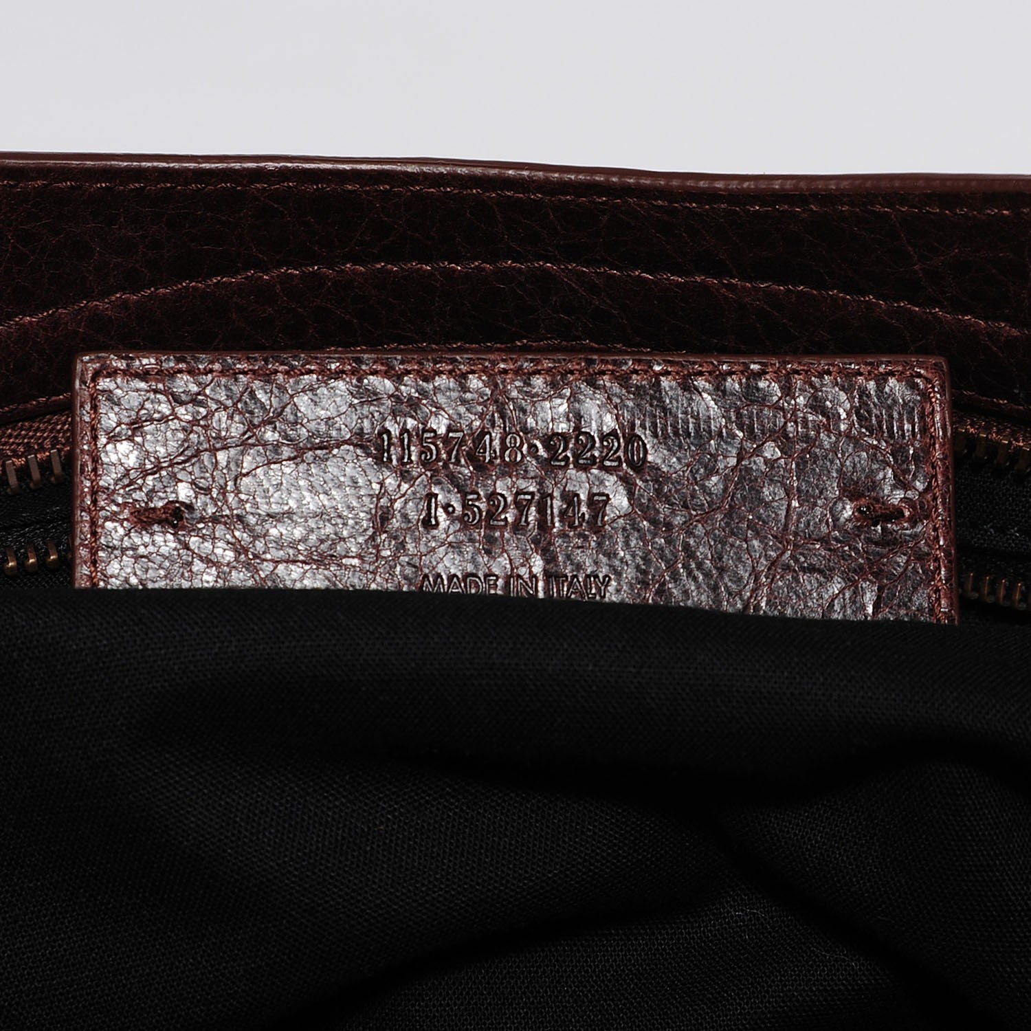 Balenciaga Agneau Classic Hardware City Cigare Fonce 11 of 15
