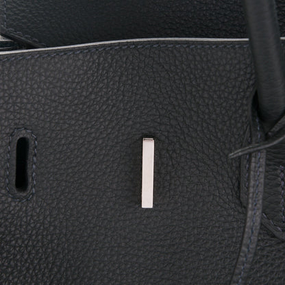Hermes Togo Birkin 35 Bleu Ocean 14 of 22