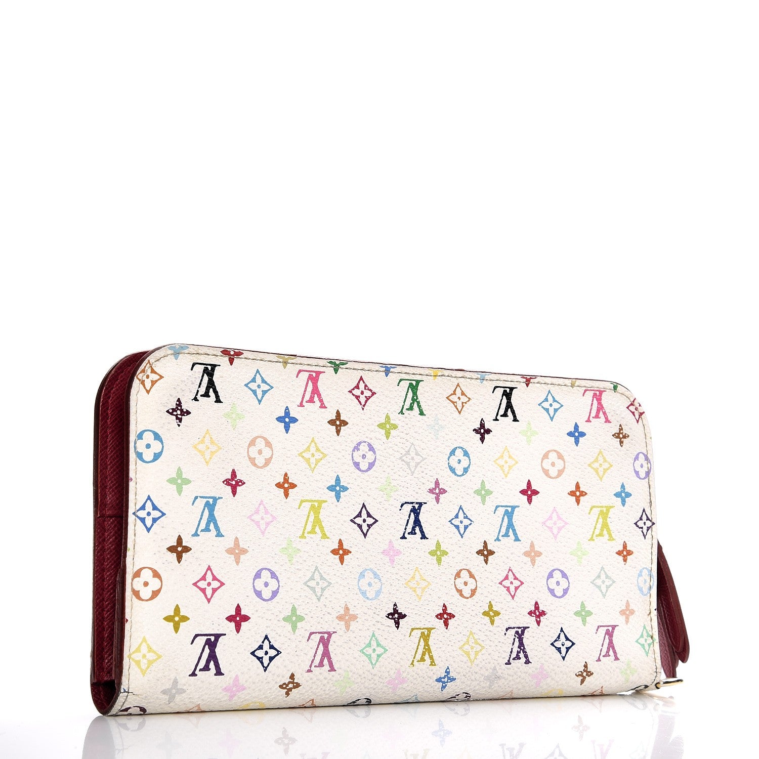 Louis Vuitton Monogram Multicolor Insolite Wallet White Figue 3 of 10