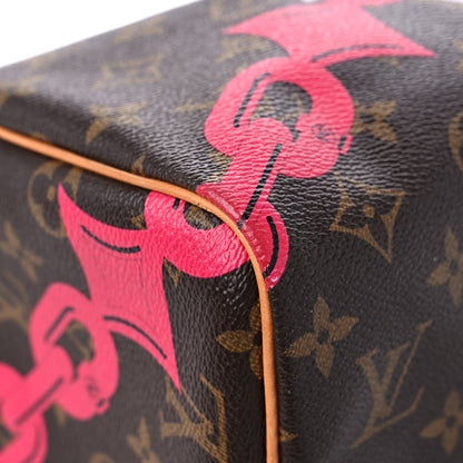 Louis Vuitton Monogram Bay Speedy 30 Rose Ballerine Poppy 8 of 16