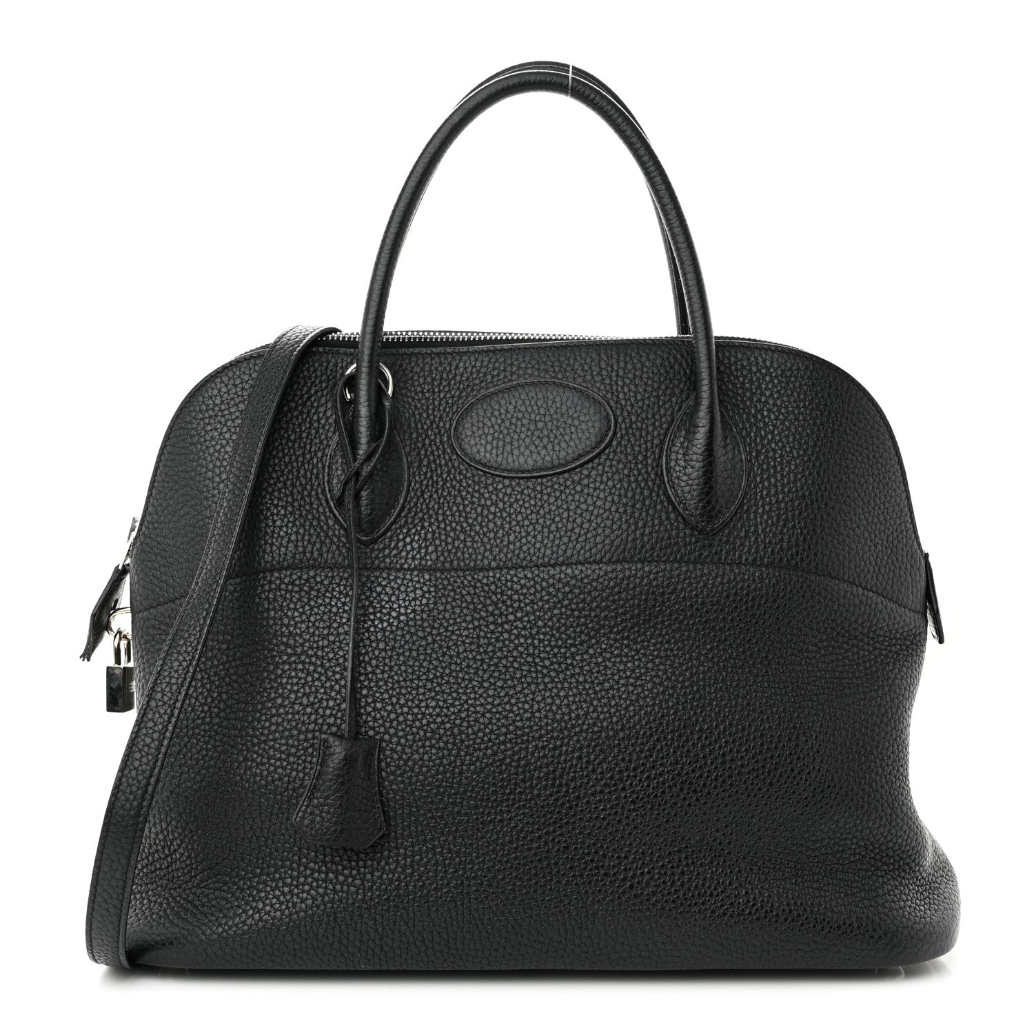 Hermes Taurillon Clemence Bolide 35 Black 1 of 11