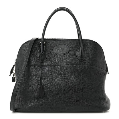 Hermes Taurillon Clemence Bolide 35 Black 1 of 11