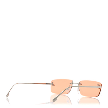 Fendi Metal Fendi First Sunglasses FE4172US Silver Pink 4 of 7