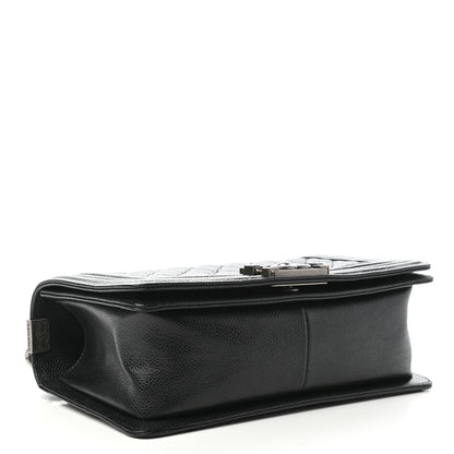 Chanel Caviar Quilted Medium Boy Flap Black 5 of 13