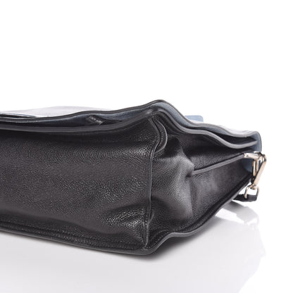 Prada Glace Calf Etiquette Flap Black Astrale 10 of 10