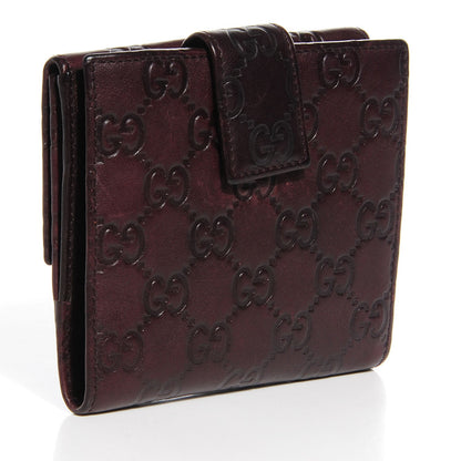 Gucci Guccissima Princy Compact Wallet Chocolate 3 of 7