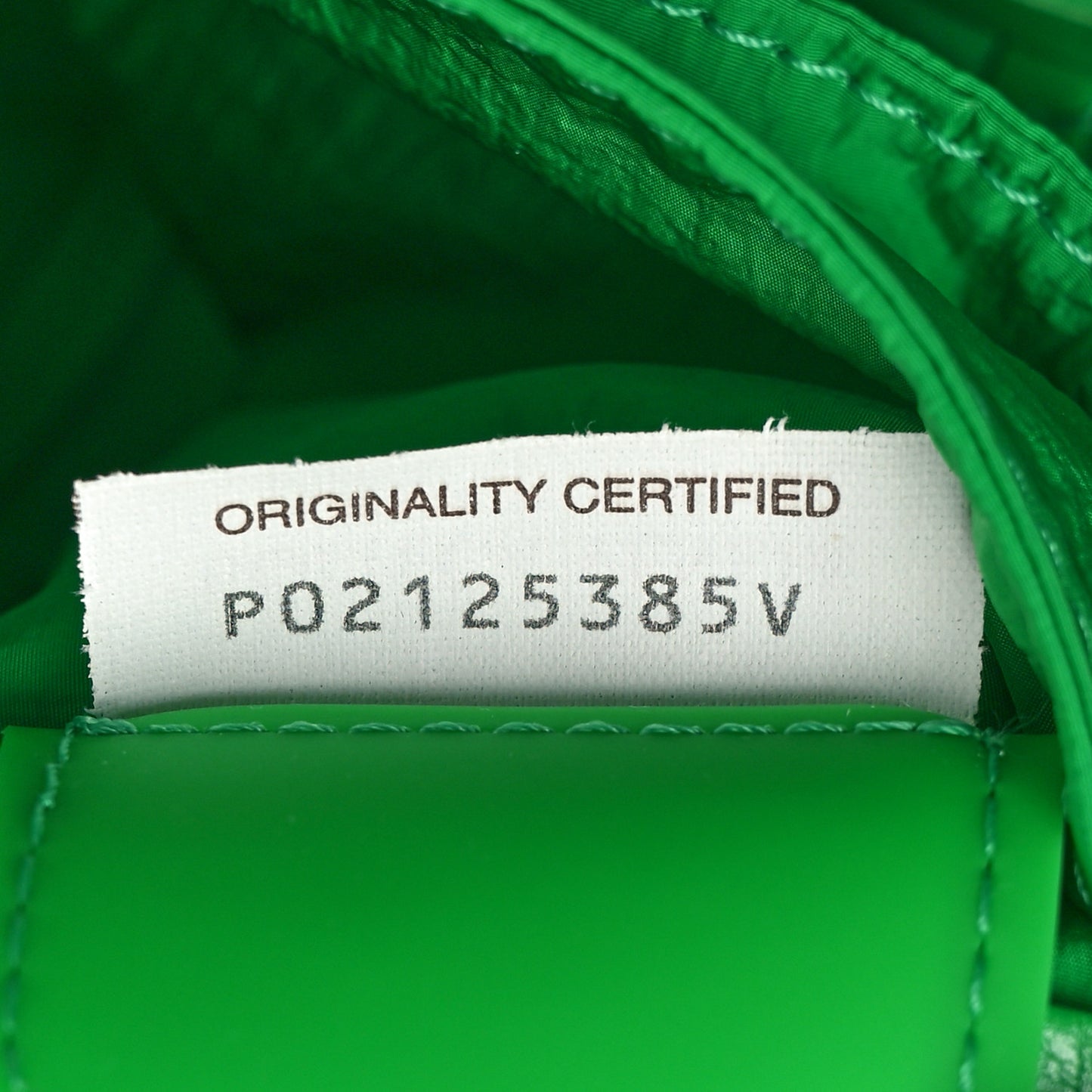 Paper Calfskin Intreccio Cassette Belt Bag Parakeet