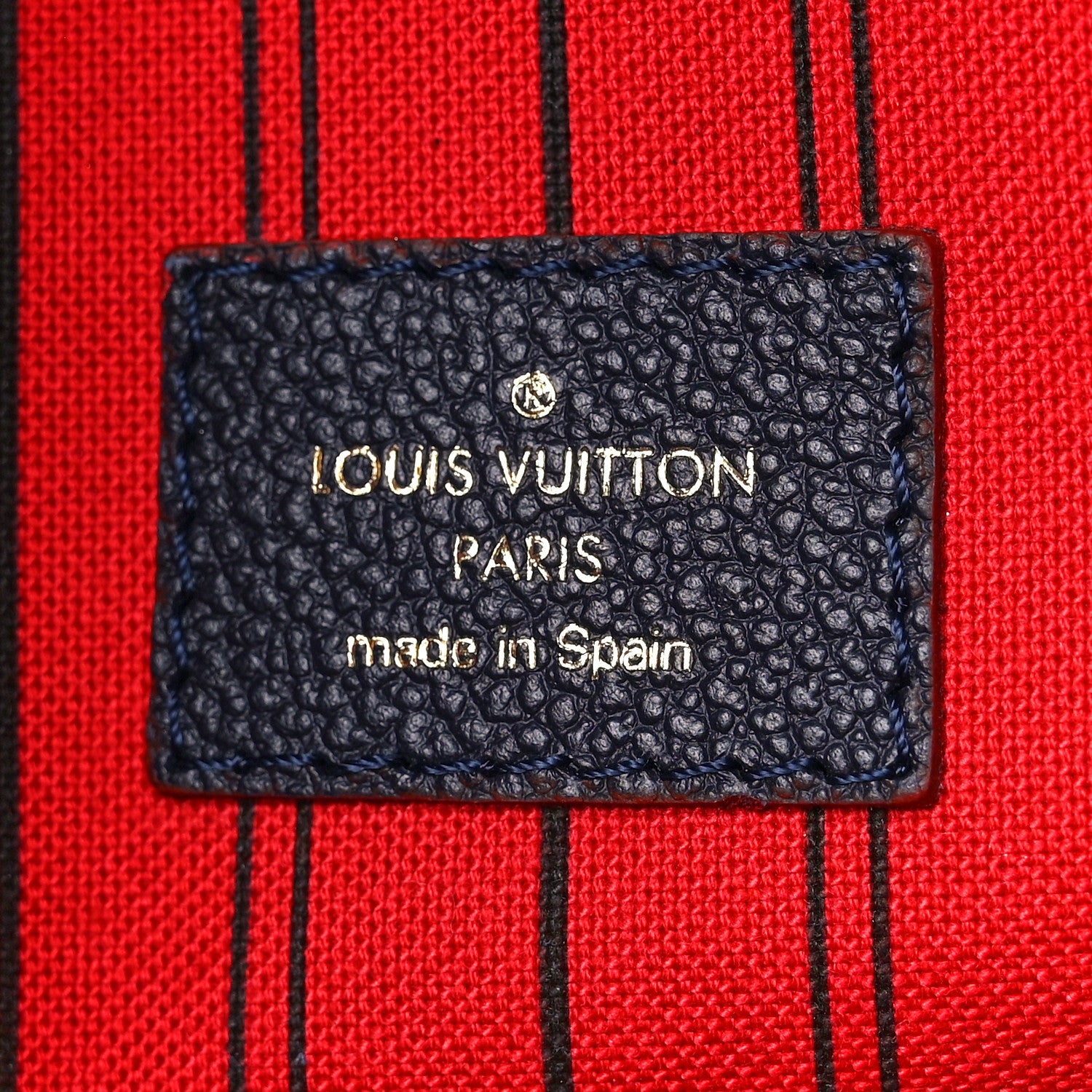 Louis Vuitton Empreinte Pochette Metis Marine Rouge 6 of 13