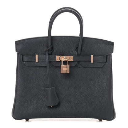 Hermes Togo Birkin 25 Black 1 of 10