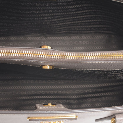 Prada Saffiano Lux Medium Tote Argilla 6 of 8