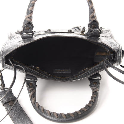 Balenciaga Agneau Classic Hardware Mini City Gris Fossile 5 of 11