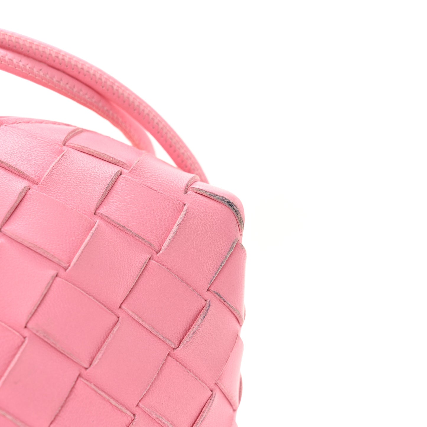 Nappa Intrecciato Small Loop Camera Bag Ribbon