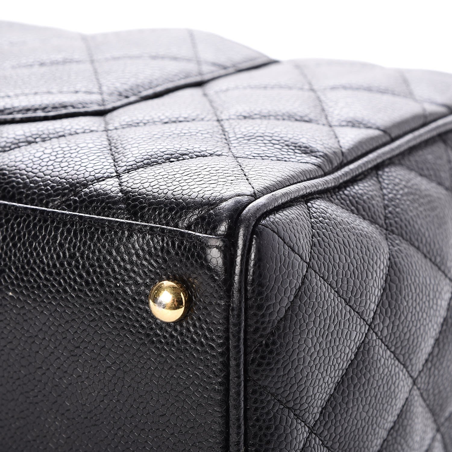Chanel Caviar Quilted Large Bowler Black 15 of 15
