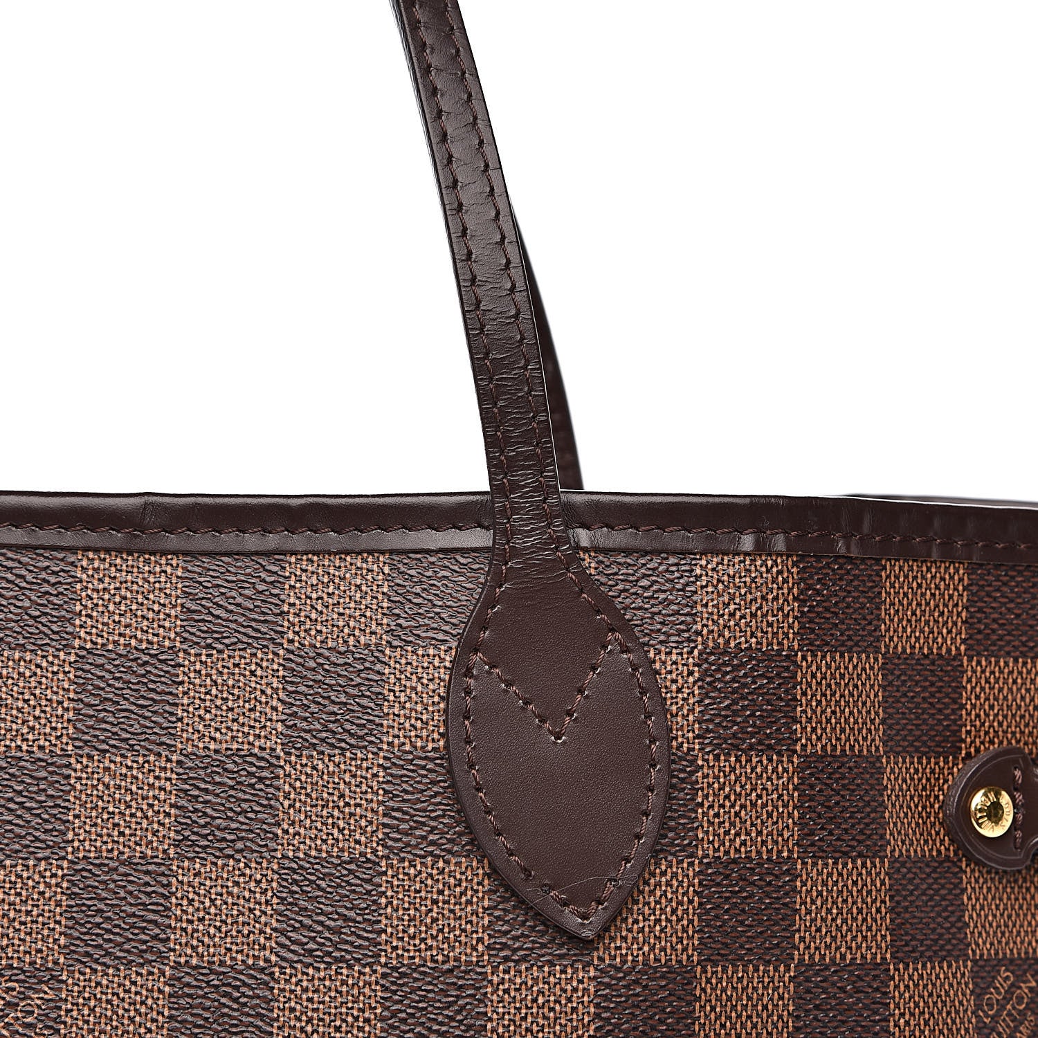 Louis Vuitton Damier Ebene Neo Neverfull MM Rose Ballerine 15 of 18