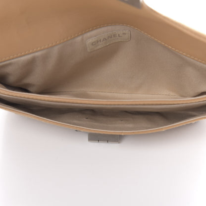 Chanel Calfskin Square Stitched Mademoiselle Shoulder Bag Tan 5 of 16