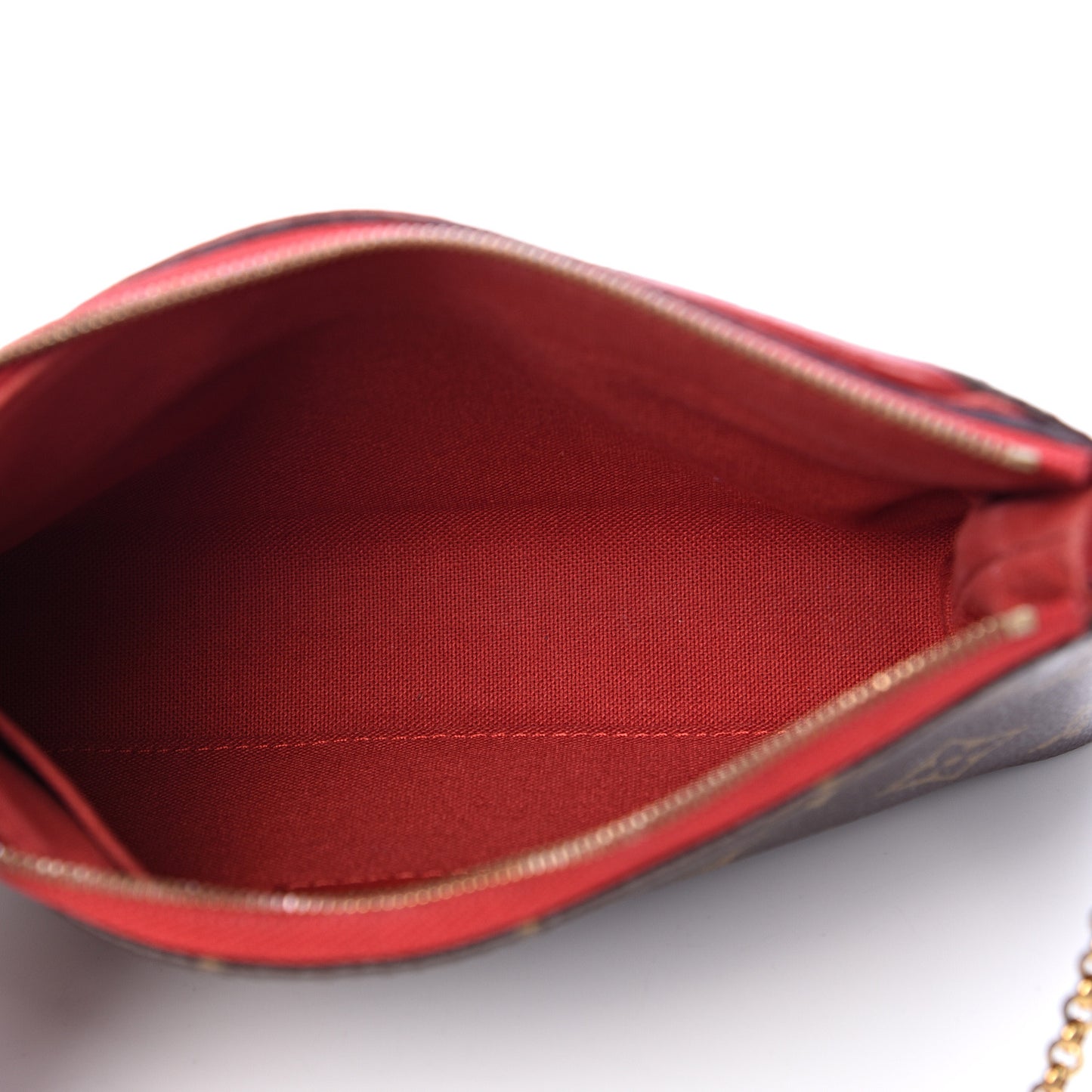 Monogram Pallas Clutch Cherry