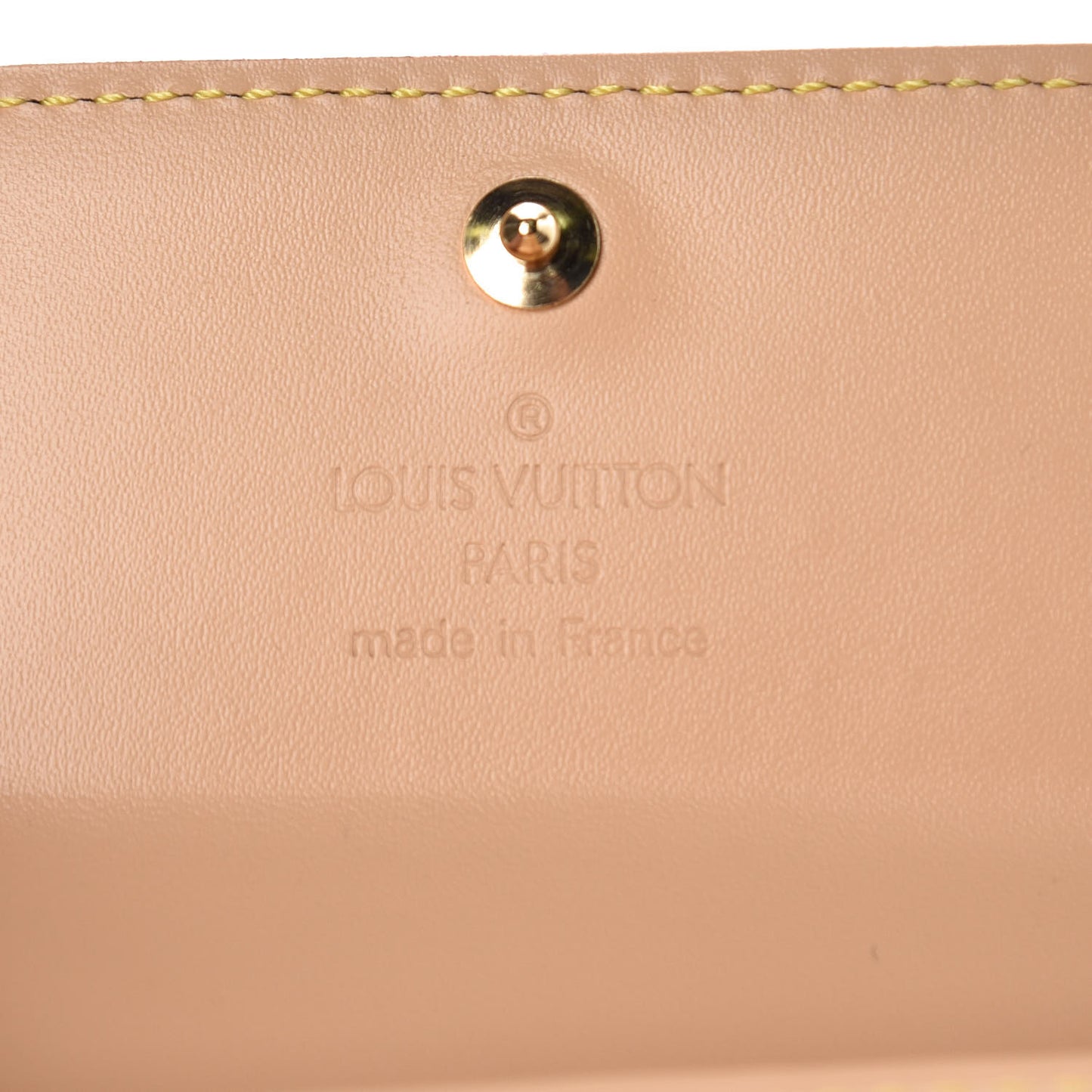 Monogram Multicolor Porte-Monnaie Plat Coin Purse Black