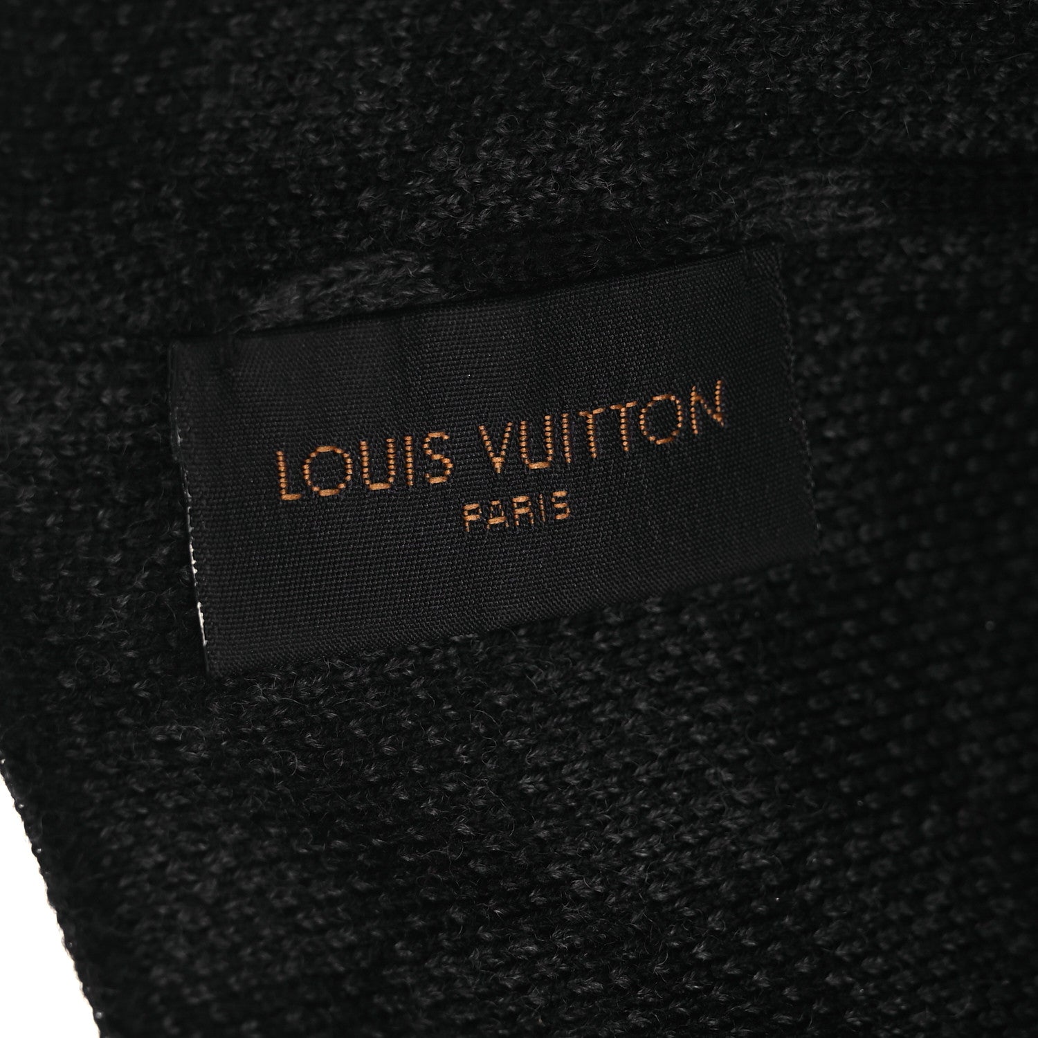 Louis Vuitton Wool Bonnet Petit Damier Graphite Beanie Hat 5 of 6