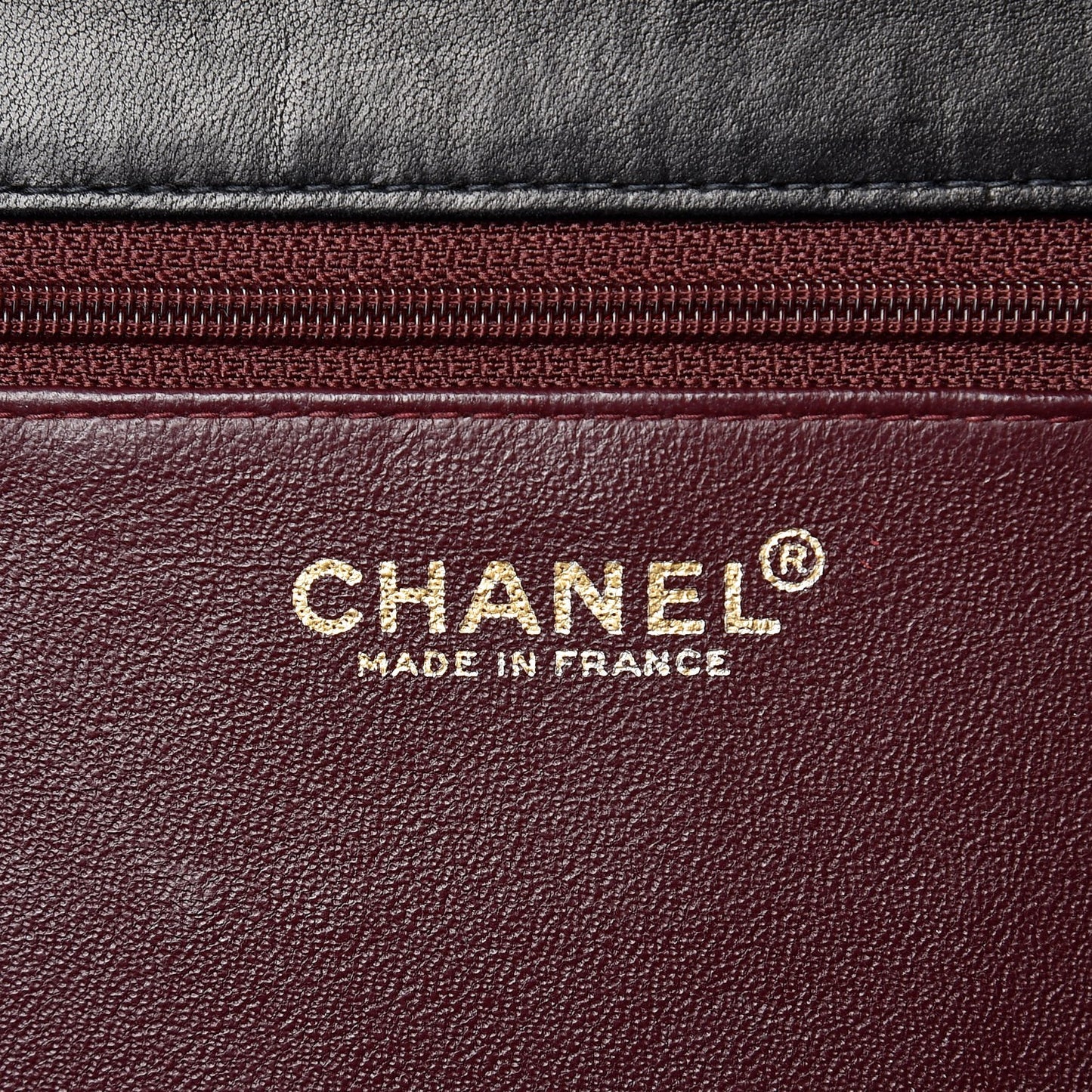 Lambskin Quilted Medium Single Flap Black