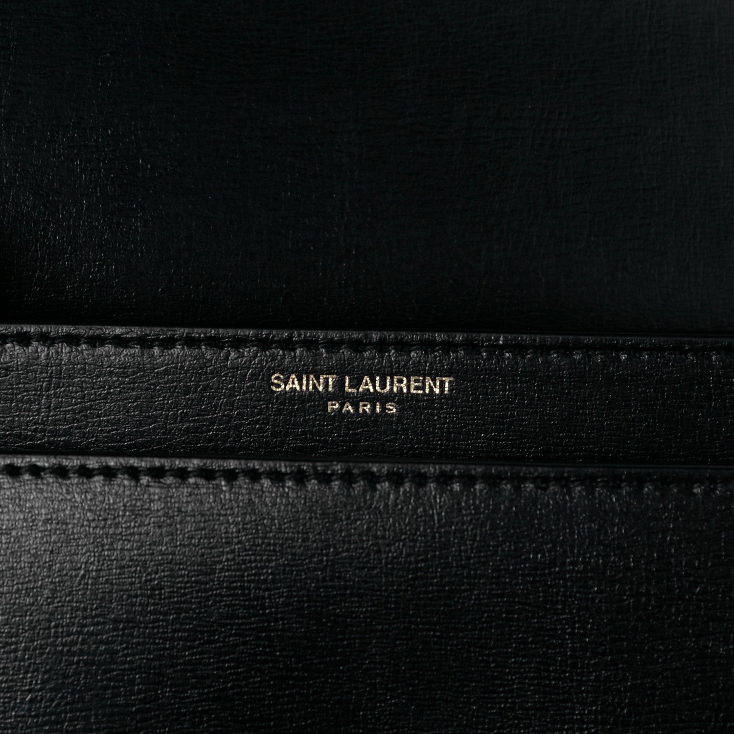 Saint Laurent Calfskin Medium Monogram Sunset Black 7 of 11