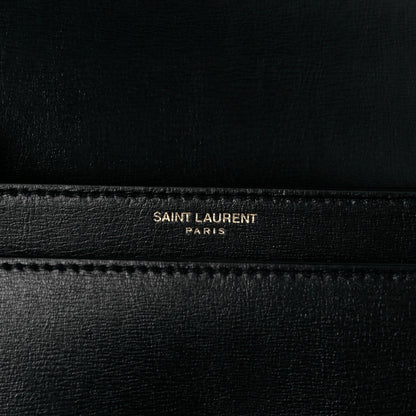 Saint Laurent Calfskin Medium Monogram Sunset Black 7 of 11