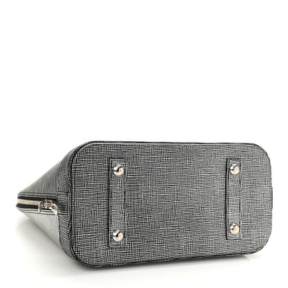 Louis Vuitton Metallic Epi Alma PM Black Silver 4 of 8
