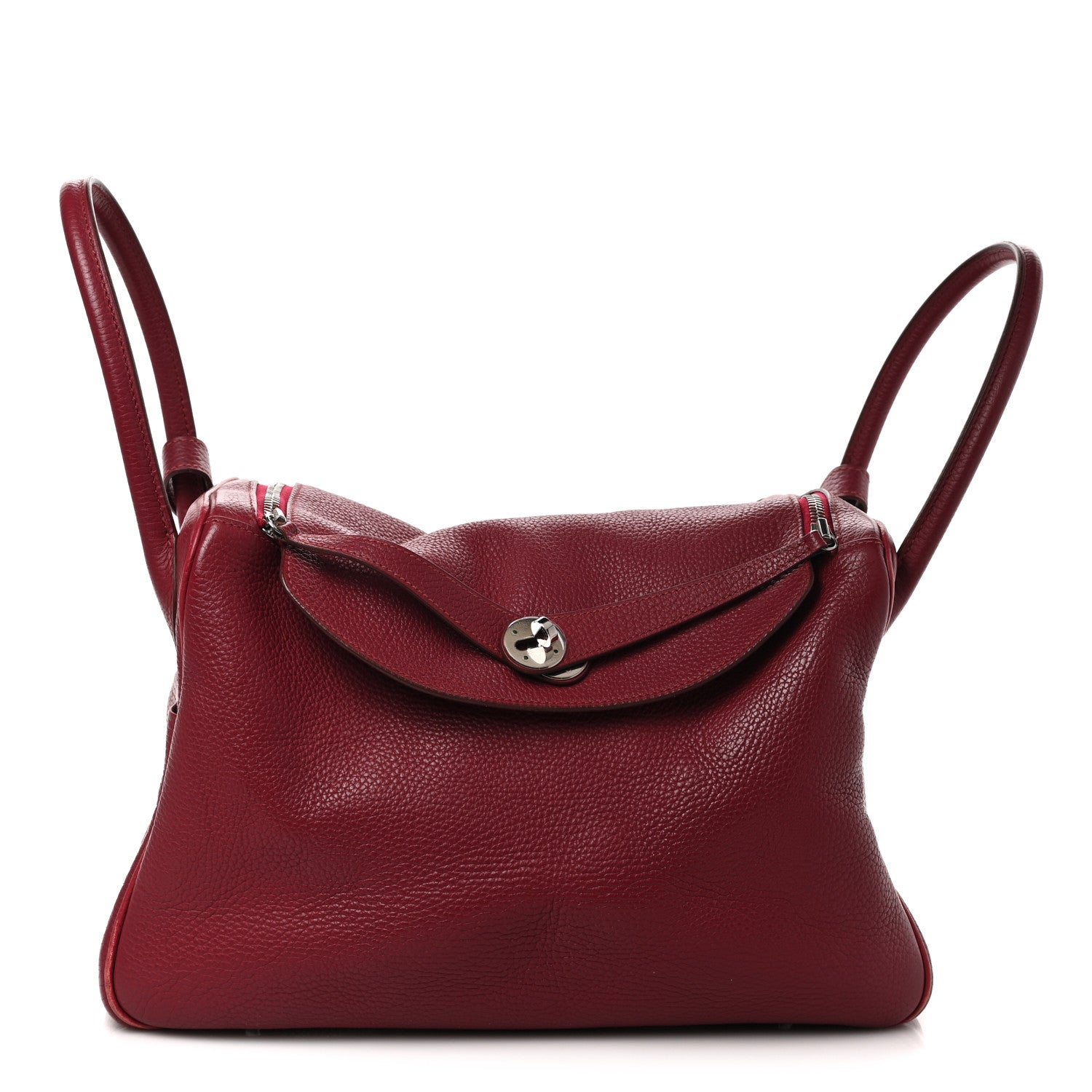 Hermes Taurillon Clemence Lindy 34 Rubis 1 of 11