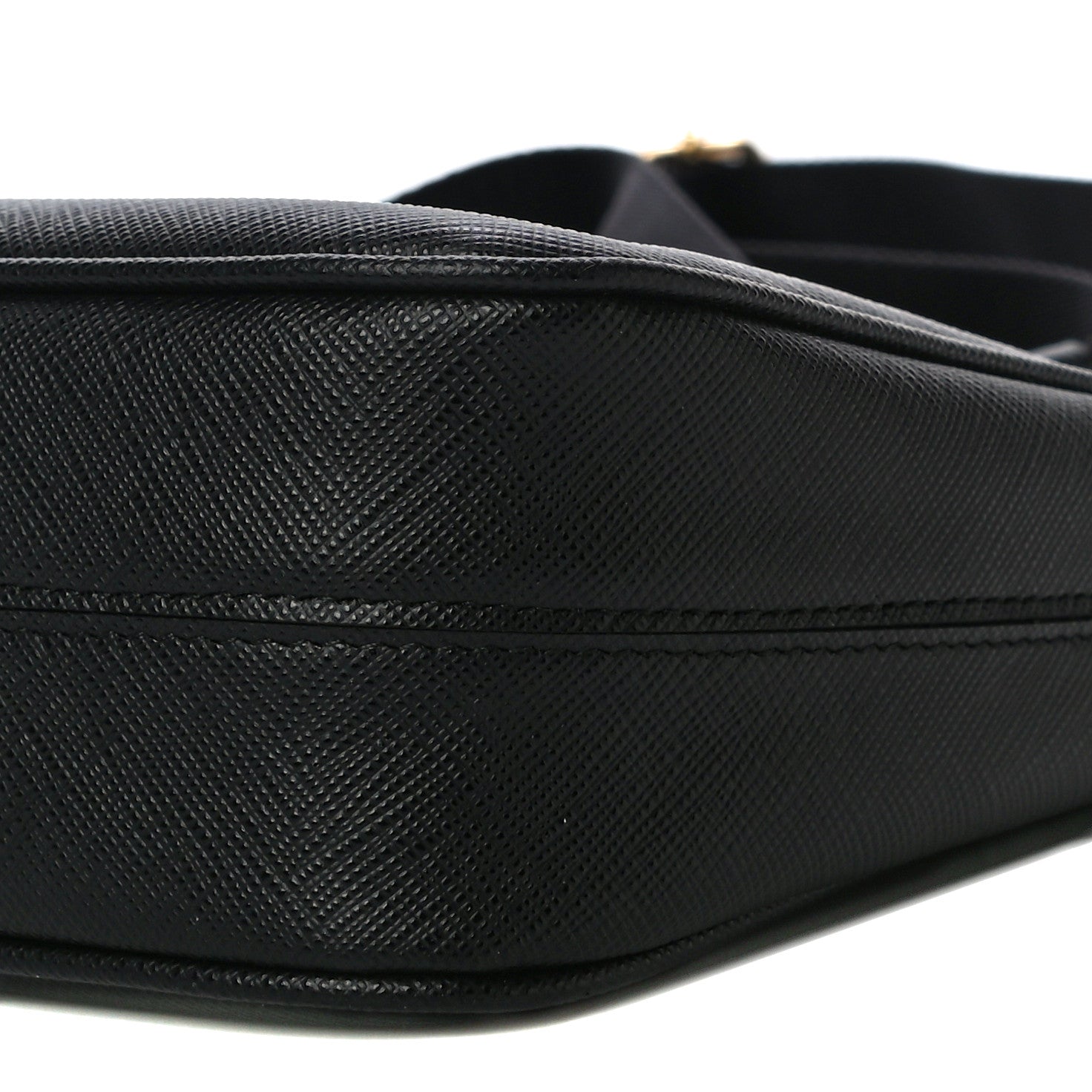 Prada Saffiano Lux Re-Edition 2005 Shoulder Bag Black 10 of 11