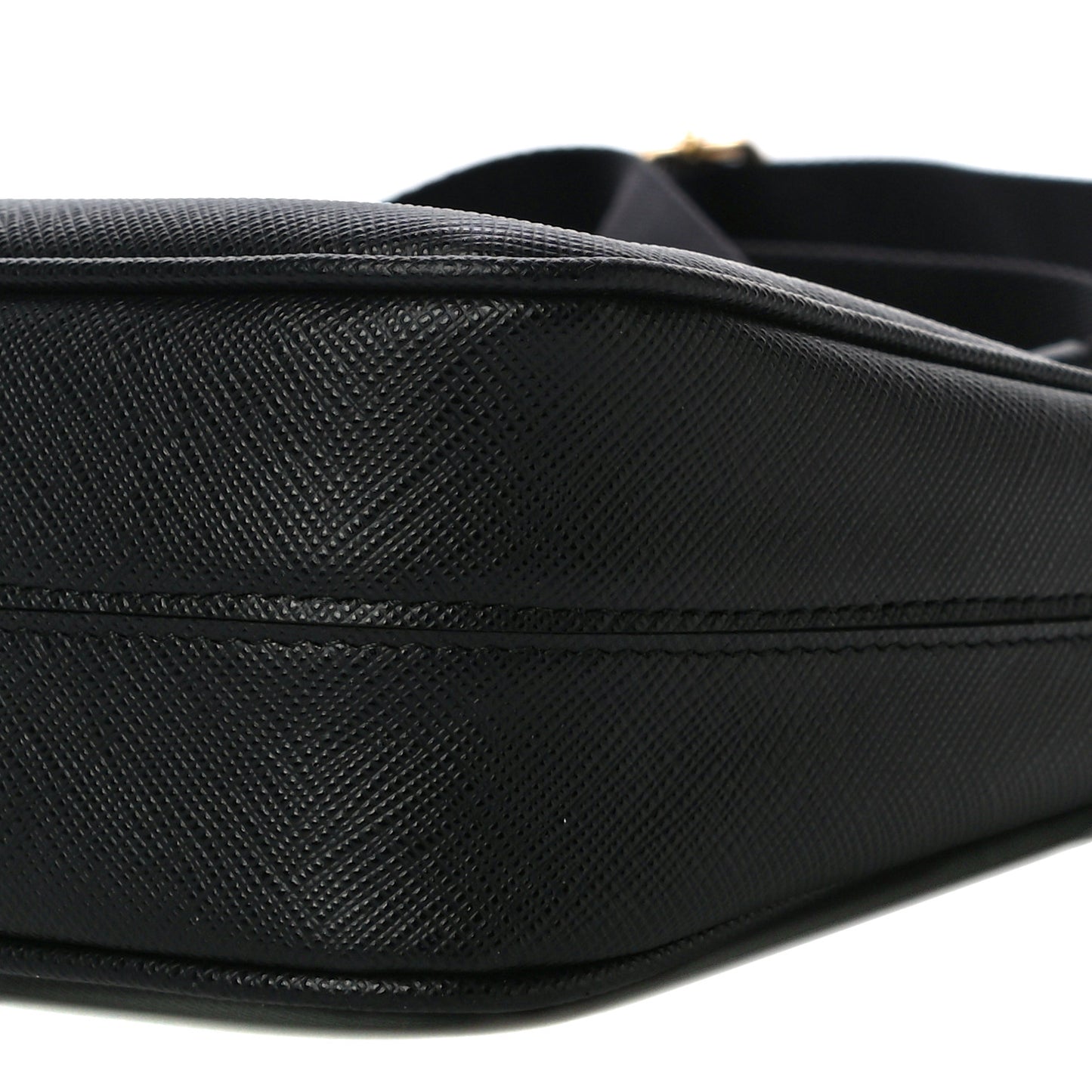 Saffiano Lux Re-Edition 2005 Shoulder Bag Black