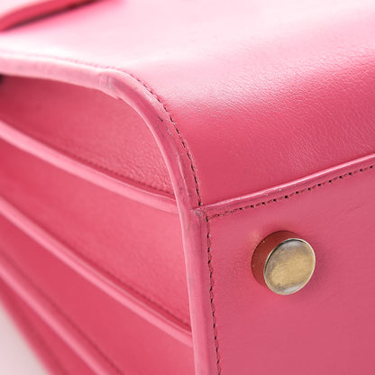 Saint Laurent Calfskin Nano Sac De Jour Lipstick Fuchsia 19 of 24