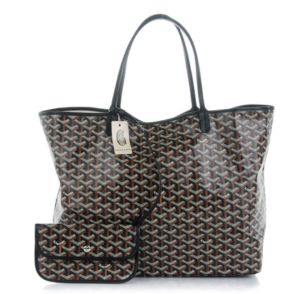 Goyard Goyardine Saint Louis GM Black 1 of 8
