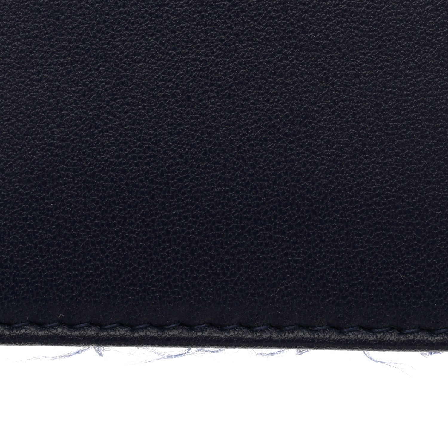 Christian Dior Lambskin Cannage Lady Dior Pouch Navy 8 of 13