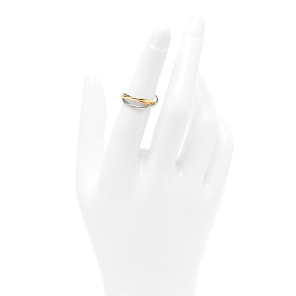Cartier 18K Pink Yellow White Gold Extra Small Trinity Ring 50 5.25 2 of 4