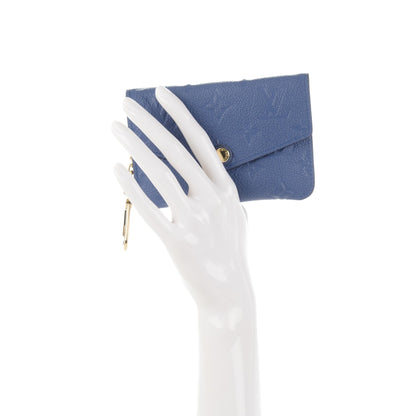 Louis Vuitton Empreinte Key Pouch Denim 2 of 7