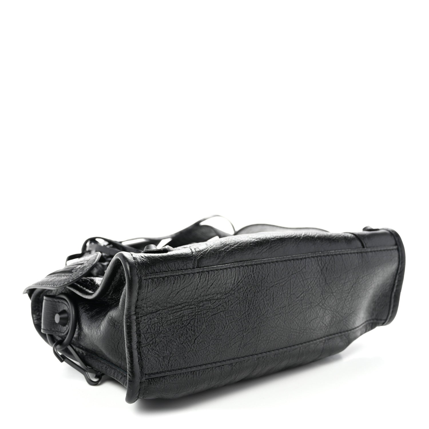 Balenciaga Agneau Arena Classic Black Hardware Mini City Black 5 of 11