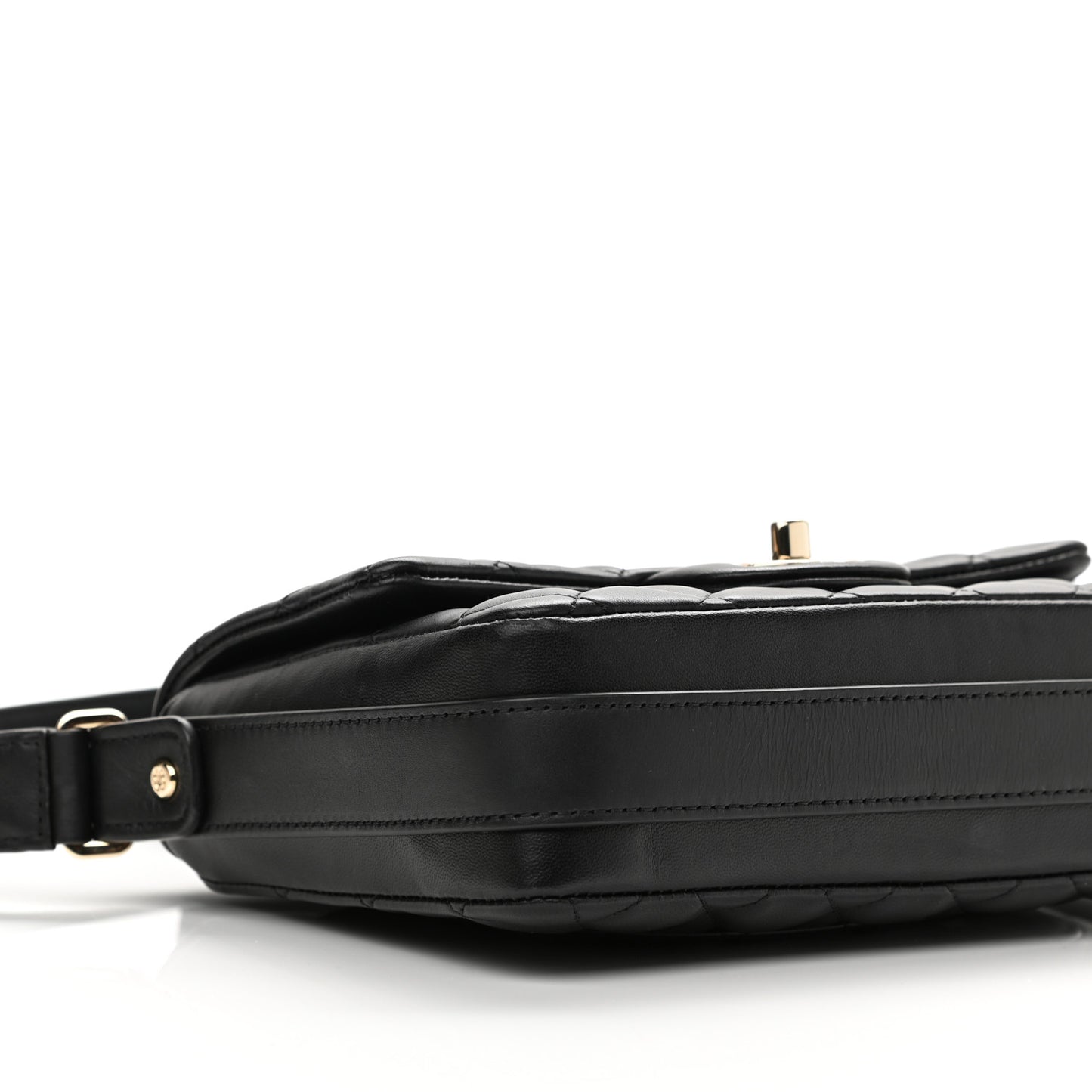 Calfskin Quilted Bolero De Chanel Flap Bag Black