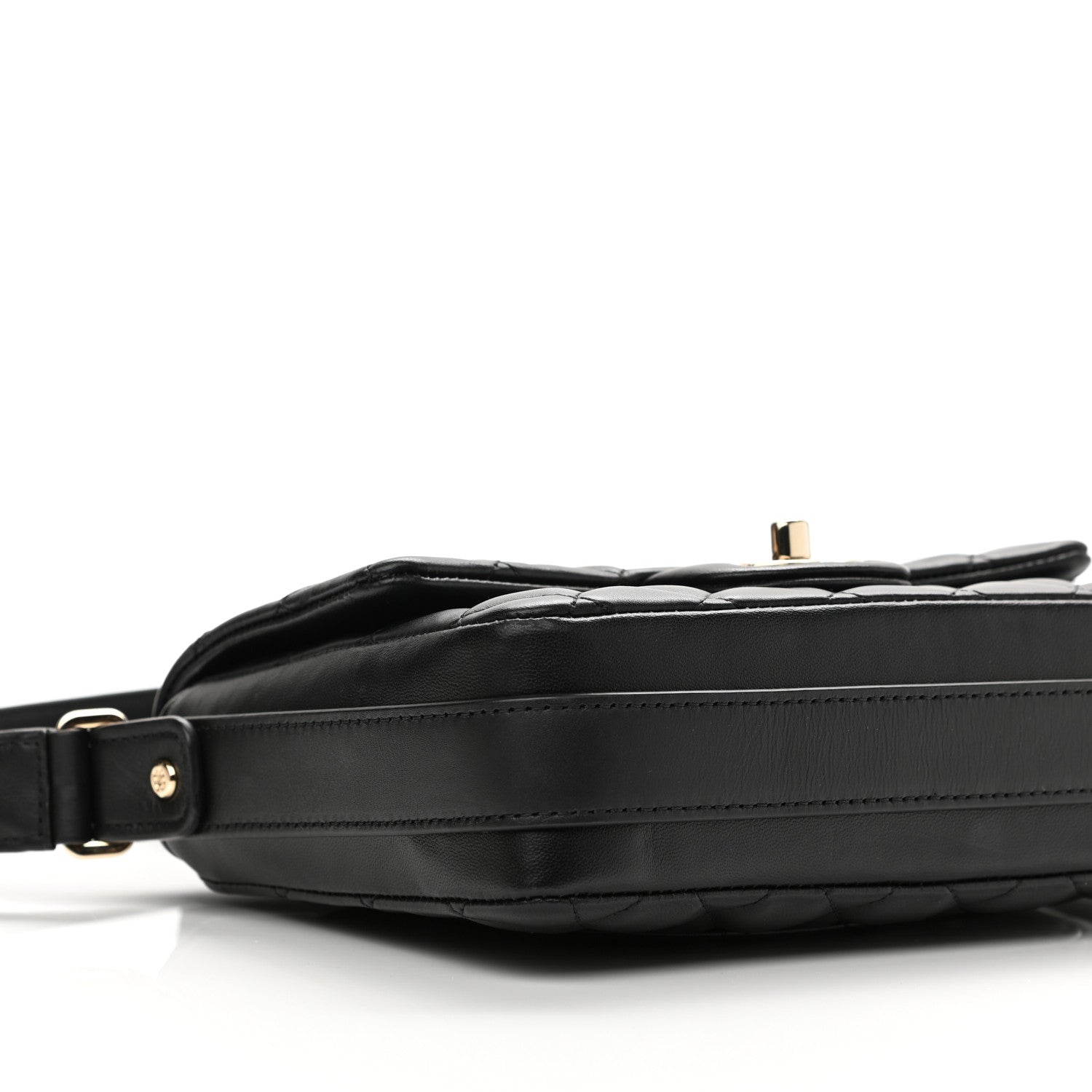 Chanel Calfskin Quilted Bolero De Chanel Flap Bag Black 9 of 10